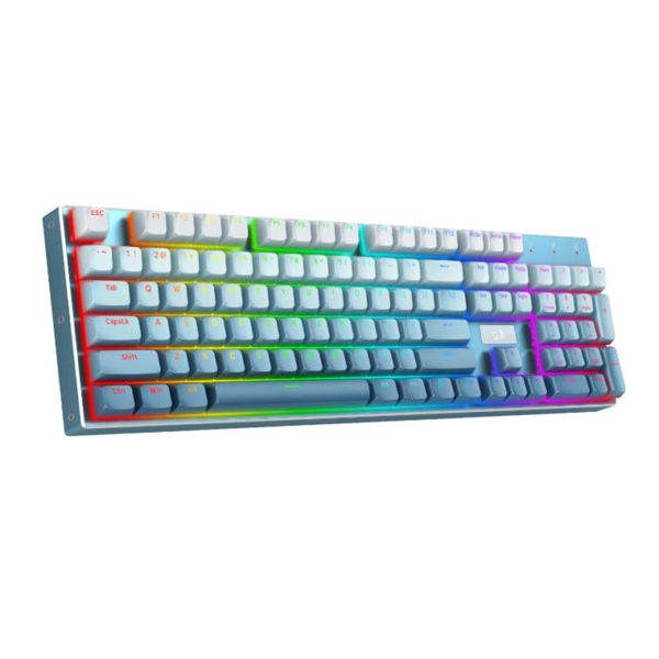 Redragon Mechnical Keyboard Devarajas 104key Red Switches - Blue