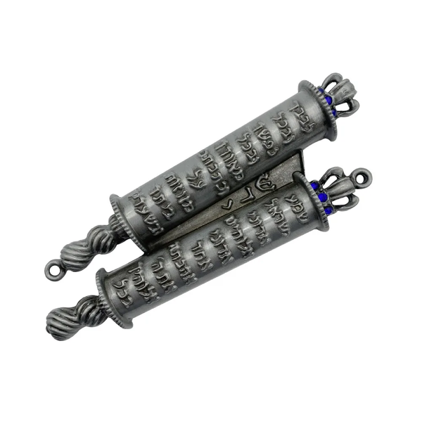 Decor Front Door Hanger Religious Jewish Metal Mezuzah Ornament (11.1cm)