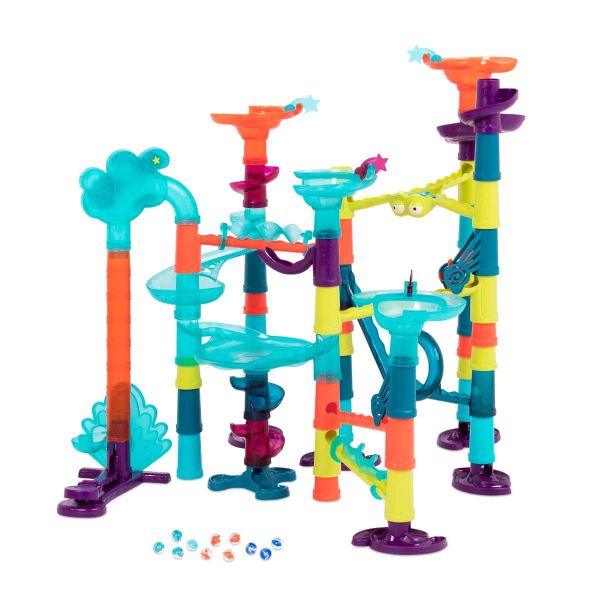 B. toys Marble-Palooza Marble Run with Light &amp; Sound