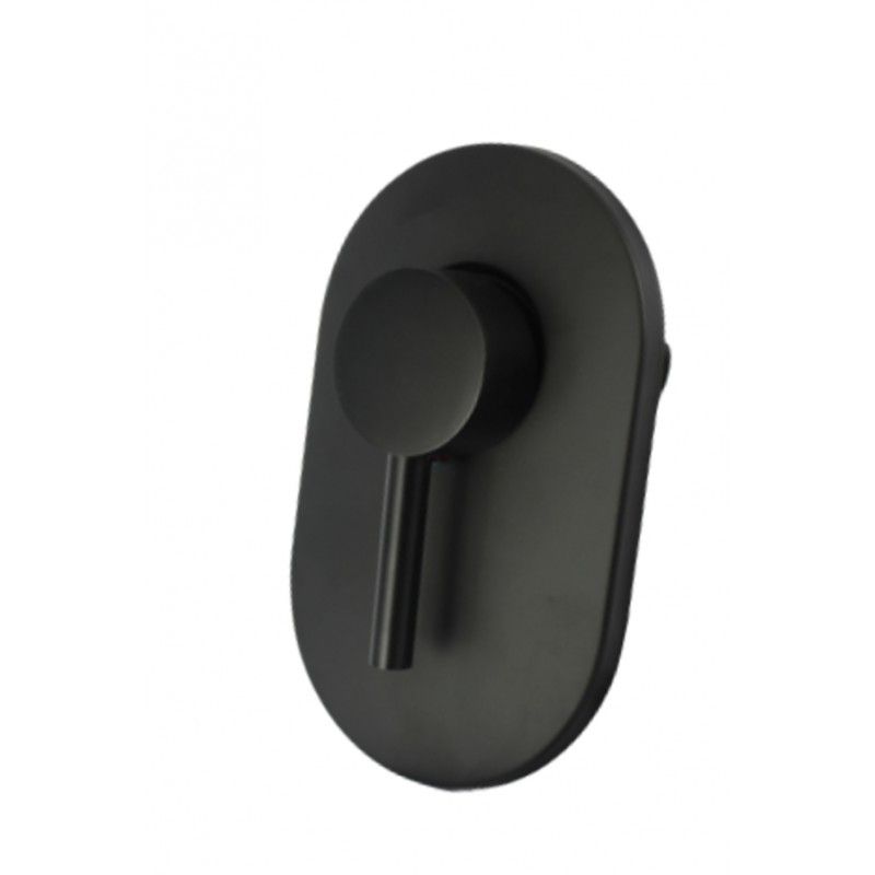 Exel Black Shower Mixer - Pin Handle