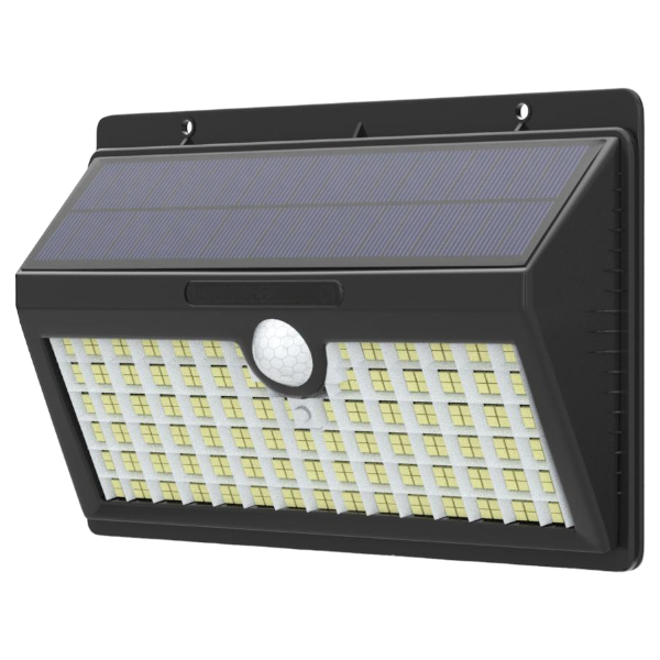 YC - SW5010 - 38 LED Solar Wall Light With Motion Sensor - Black