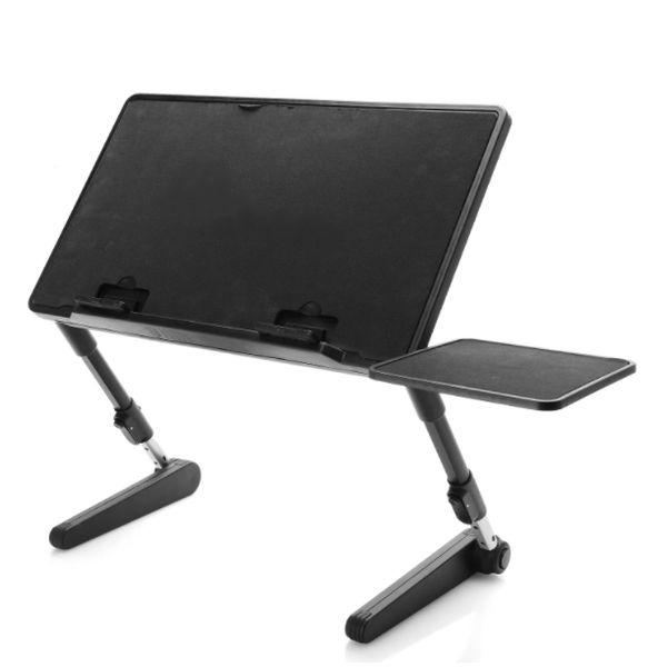 foldable Adjustable Laptop Desk with Cooling Fan