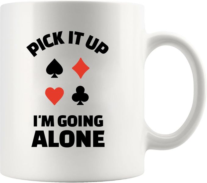 I'm Going Alone -Father's Day-Mother's Day-Valentines-Christmas Mug