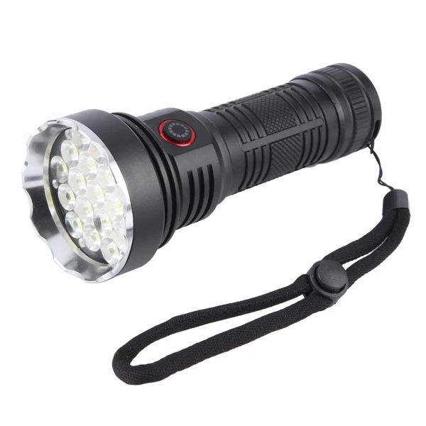 19 LED 320LM Super Bright Rechargeable Tactical Flashlight 5201-1