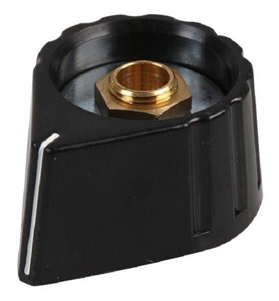 Mentor (476.61) Knob, Round Shaft, 6 mm, Plastic
