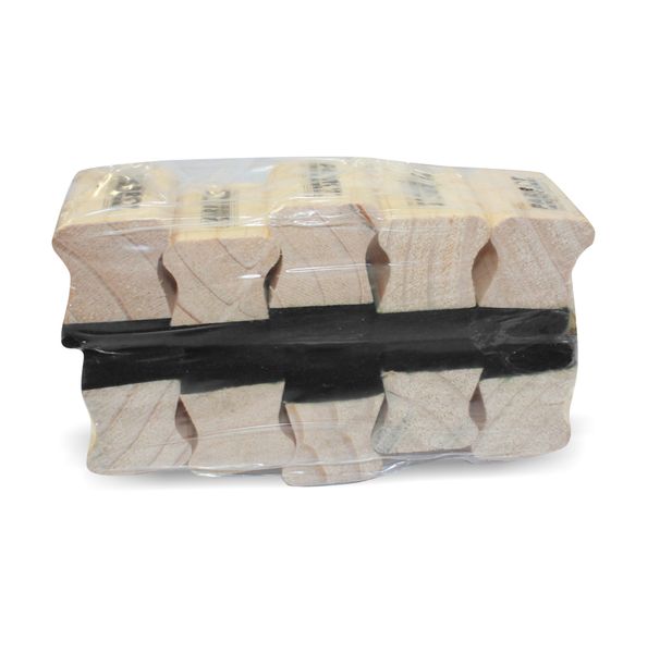 Wood Chalk Board Duster (50x35mm-Pack of 10) Set of 5