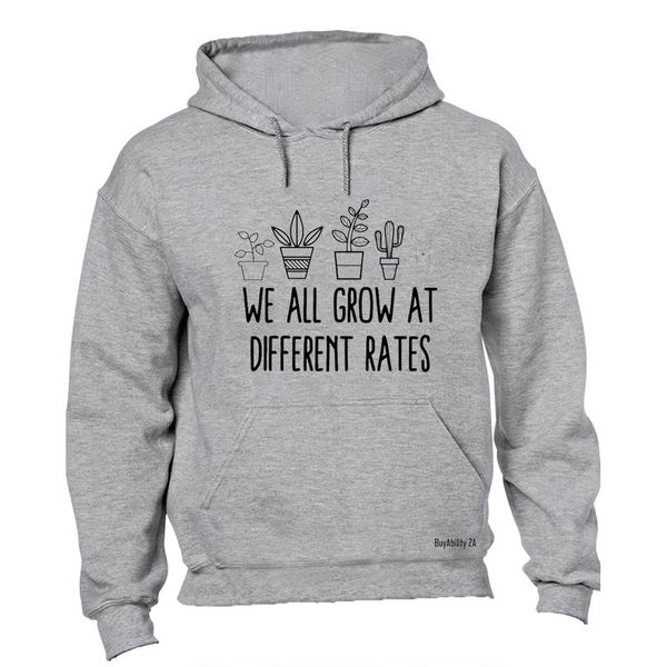 Grow At Different Rates - Hoodie