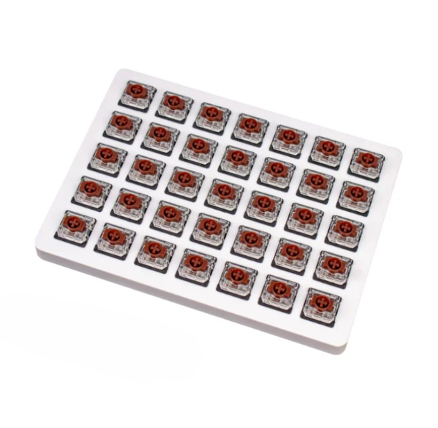 Compact Tactile: 110 Brown Gateron Low-Profile Switches