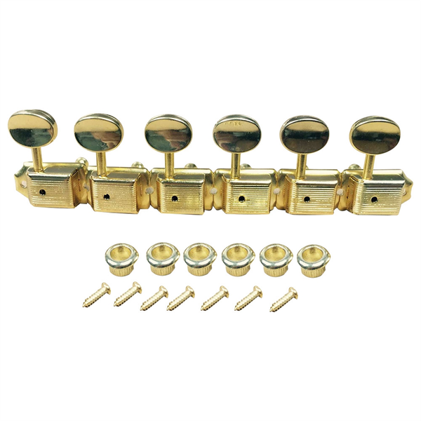 Guitar Tuning Pegs Keys Tuners Semi Closed String Button Fender 6R