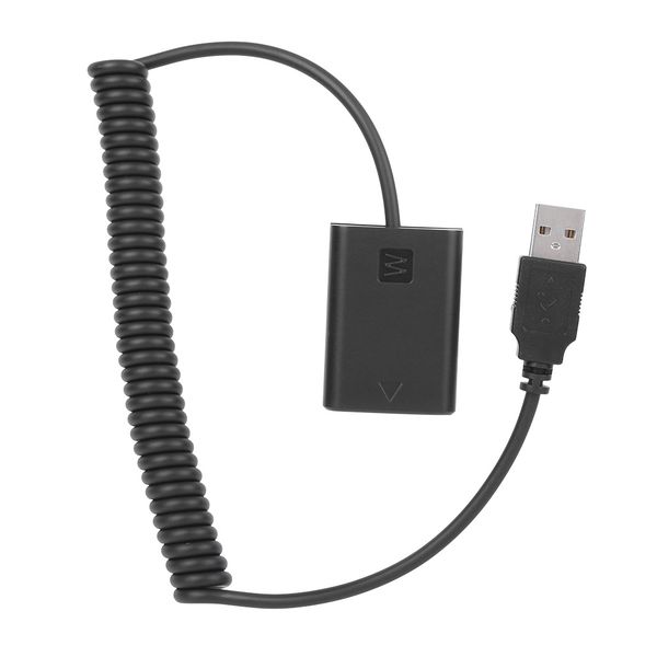 FW50 Dummy Battery Compatible with Sony A7/RX10 Cams