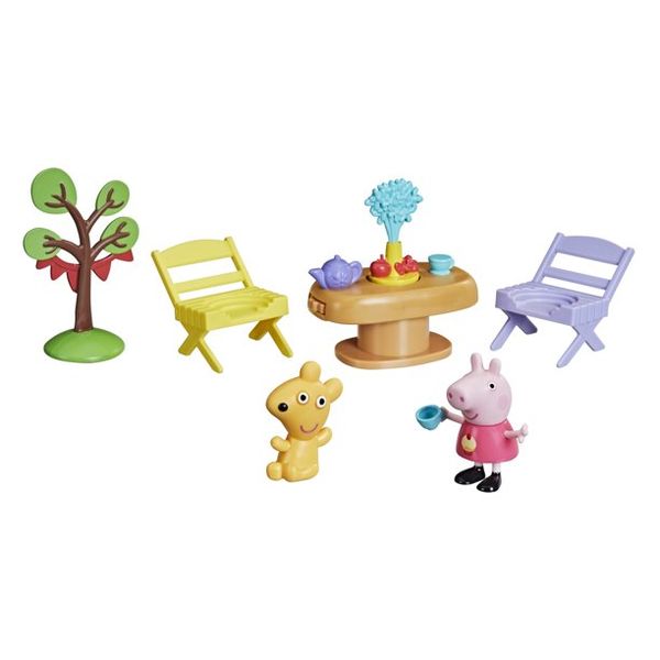 Peppa Pig Peppa's Adventures Tea Time with Peppa Playset 84622