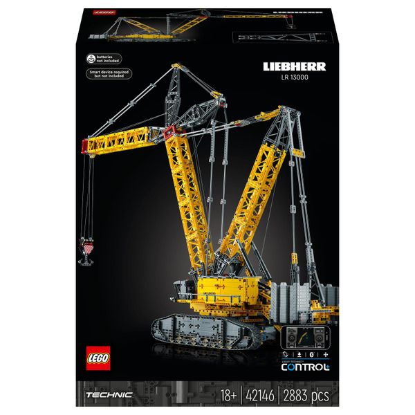 LEGO® Technic™ Liebherr Crawler Crane LR 13000 42146 Building Toy Cars (2,883 Pieces)