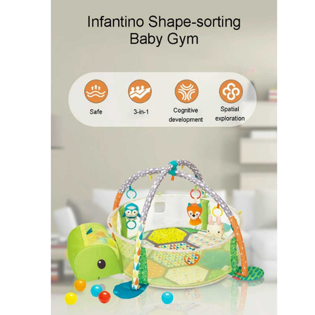 Infantino turtle cheap ball pit