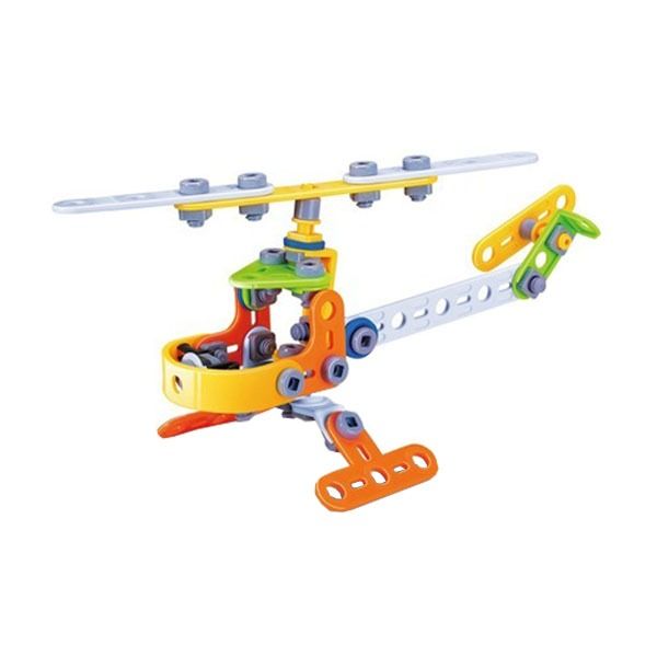 Hanye Build and Play Helicopter Block Set-78 Pieces