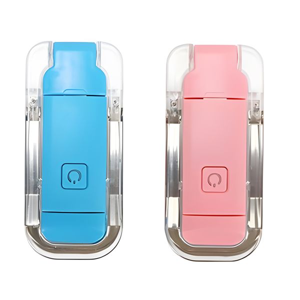 Book Light USB Rechargeable Portable Clip-on LED Reading Light in Bed 2PK