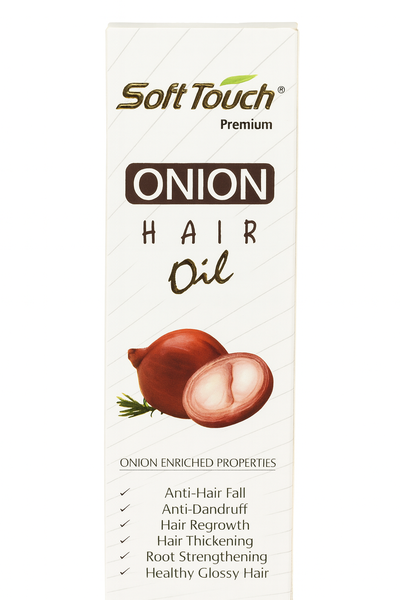 Soft Touch Premium Onion Hair Oil - Anti-Hair Fall &amp; Hair Regrowth