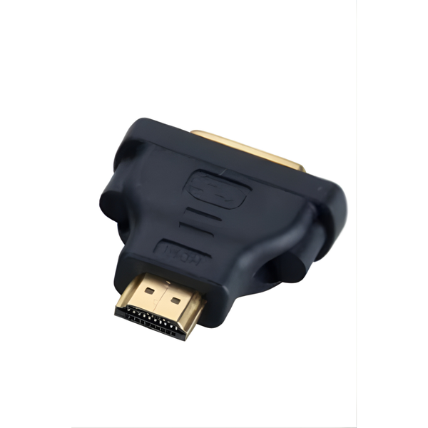 DVI(F) to HDMI(M) Adaptor Gold Plated Contacts Black