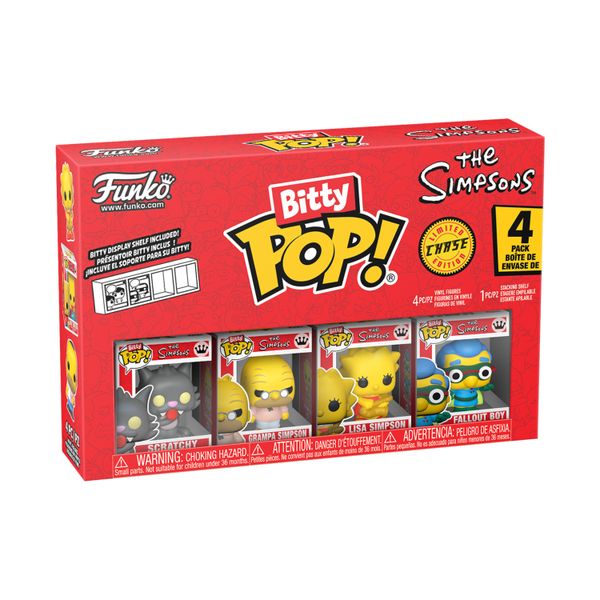 Funko Bitty Pop! The Simpsons Series 4 - 4 Pack