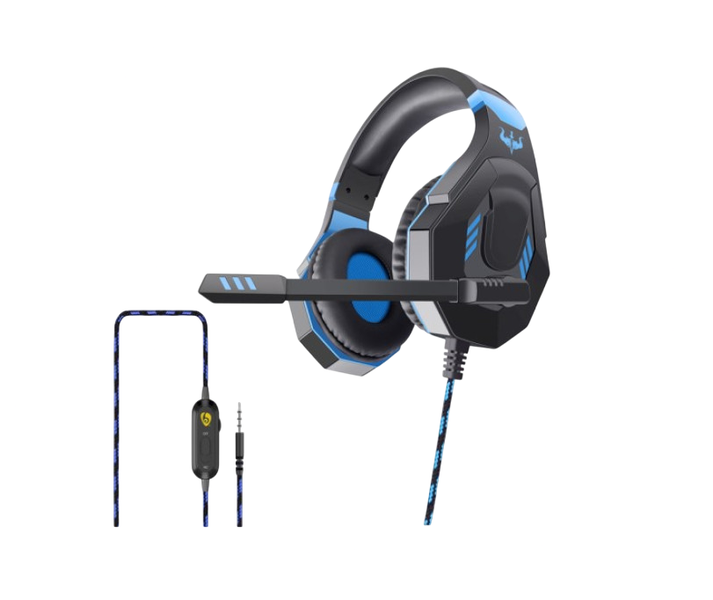 OVLENG OV-P30 Stereo Gaming Headset Wired Over-Ear with Rotating Microphone