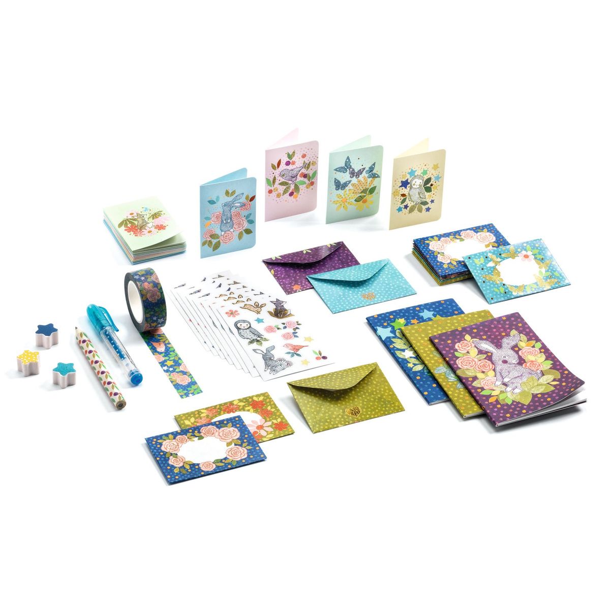 Djeco Stationary Elodie letter writing Box Set Shop Today. Get it