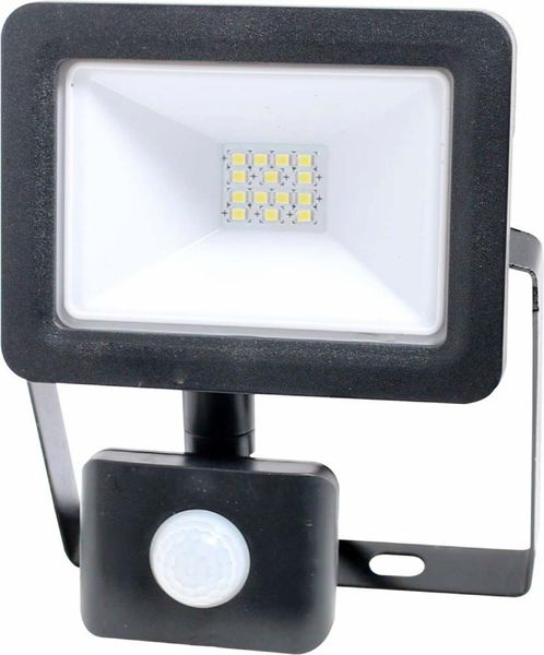 Flash It Led Slim Floodlight C/W Pir Motion Sensor 10W