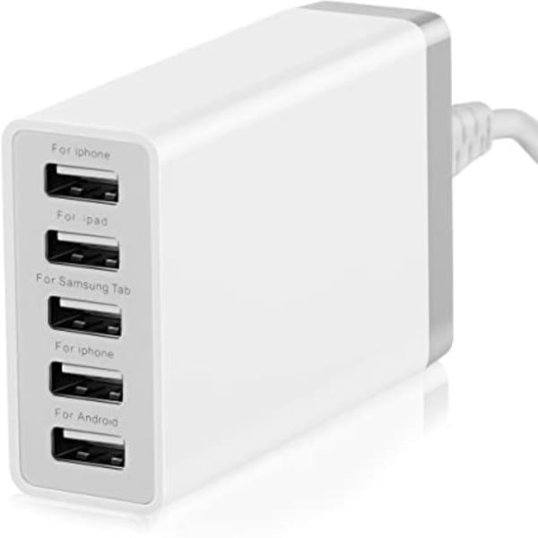 Mecer 5-Port USB Home Charger