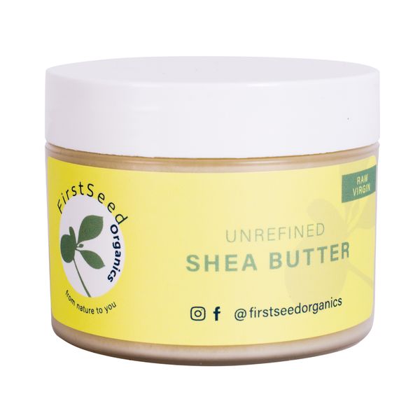 125ml Organic Raw Unrefined Shea Butter - FirstSeed Organics