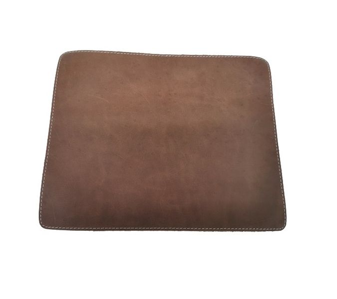 Kurgan Kenani Genuine Leather Roll Up Mouse Pad - Vintage Ginger