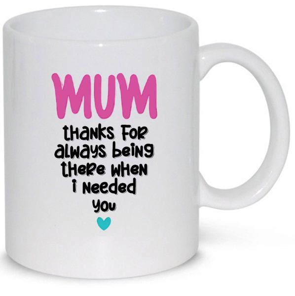 Thanks Mom-Mother's day-Father's day-Valentines-Christmas Mug