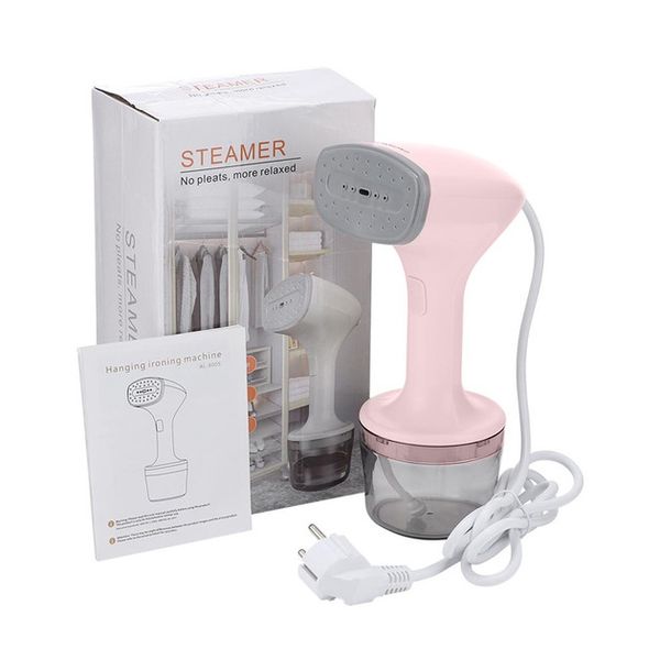 280ml Handheld Garment Steamer - 1000W Portable Flat &amp; Hanging Iron Machine