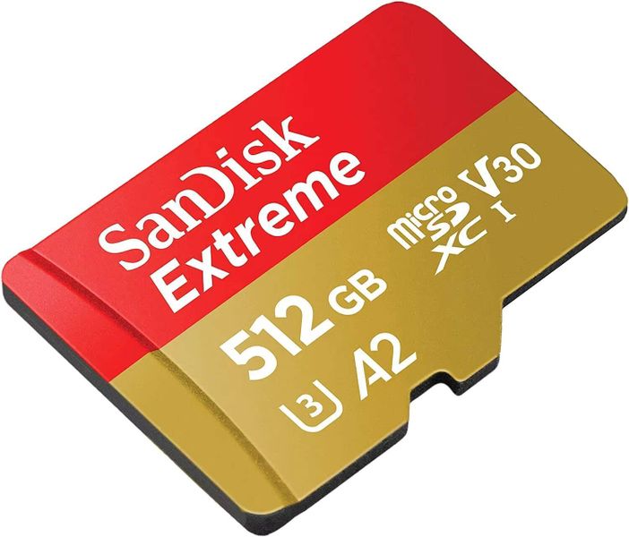 SanDisk Extreme microSDXC UHS-I Card 512GB