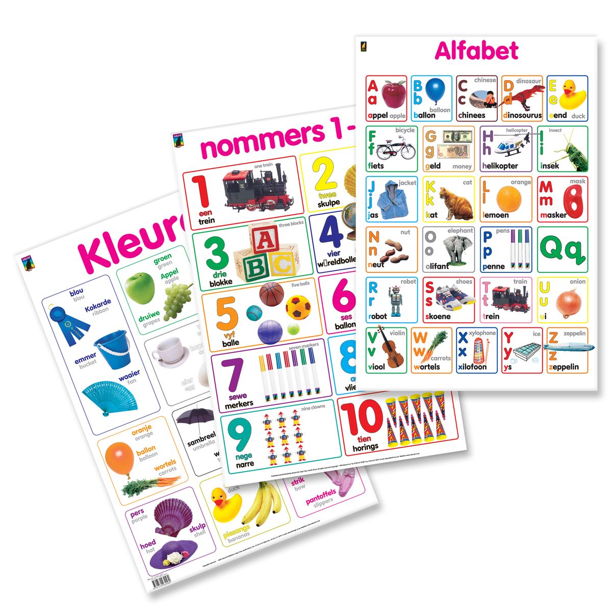 Educat wall chart 3 Afrikaans Basic Education Pack 1 Buy Online in