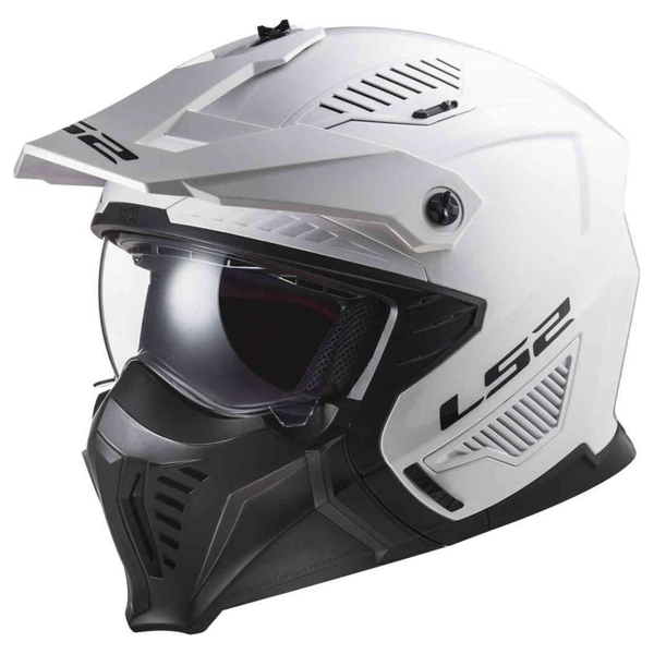 LS2 OF606 Drifter Solid White Helmet