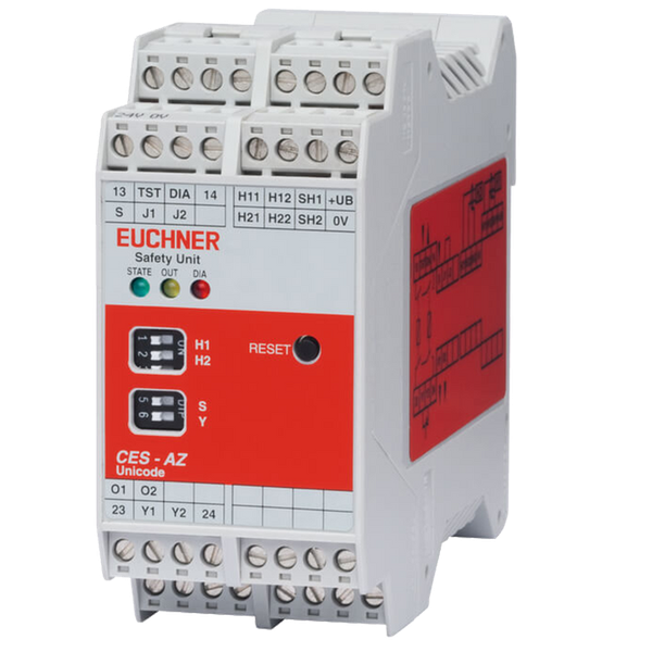 Euchner CES-AZ-UES-02B Evaluation unit for 2 read heads