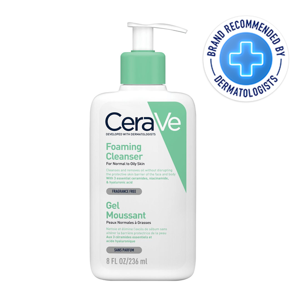 CeraVe Foaming Cleanser for Normal to Oily Skin 236ml