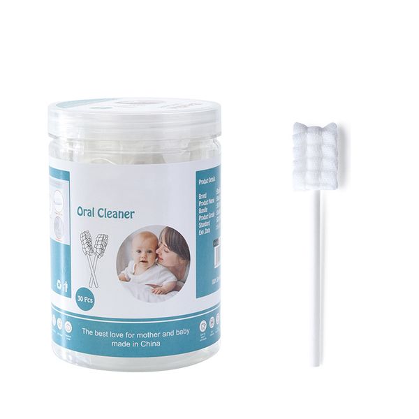 50Pcs Baby Tongue Cleaner, Baby Toothbrush Disposable Infant Mouth Cleaner
