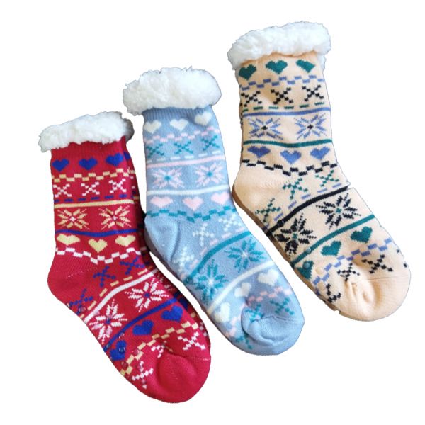 Women Winter Fleece Lining socks