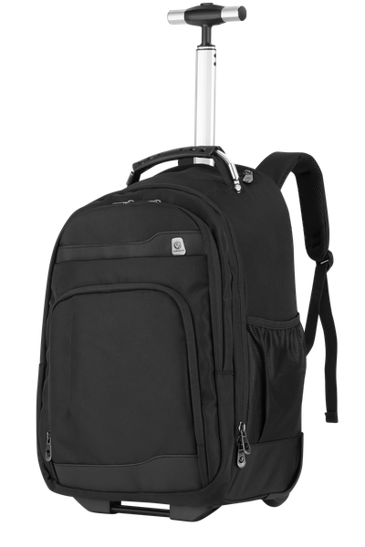 Volkano Lincoln 15.6" Wheeled Laptop Backpack - Trolley, Durable Design