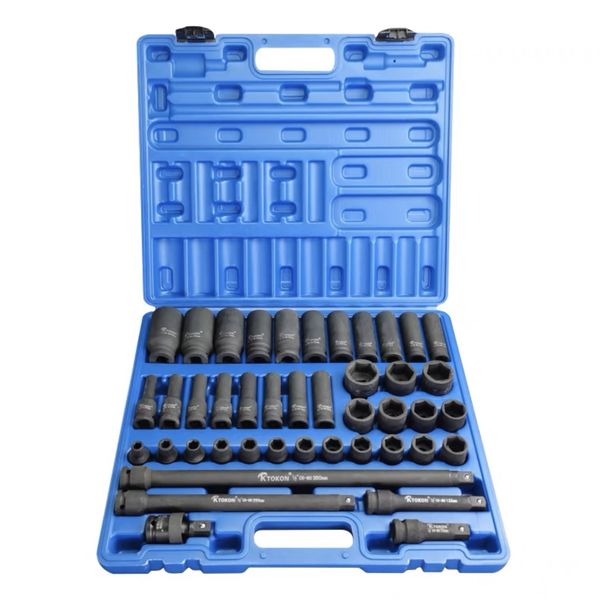 1/2 43 Pieces Impact Socket Set