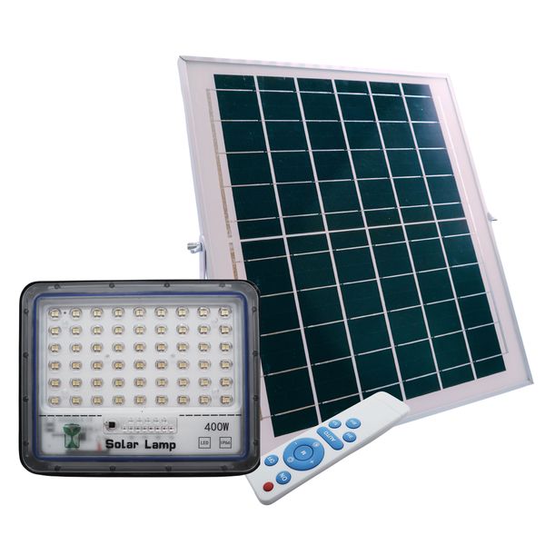 400W Solar LED Floodlight With Remote Control