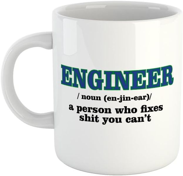 Engineer- Father's day-Mother's day- Valentines-Charistmas Mug