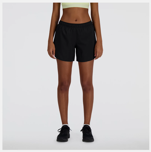 New Balance Women's Sport Essential 5-inch Shorts - Black