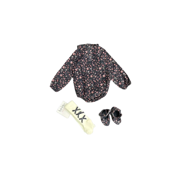 Girl Dress with Leggings &amp; Shoes