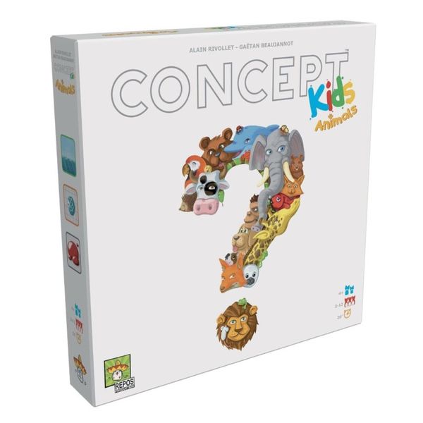 Concept Kids Animals - Cooperative Animal Guessing Game for Children