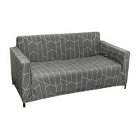 Line Pattern Couch Cover- 3 Seater
