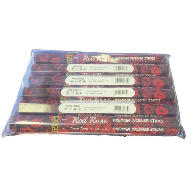 Zed Black Red Rose Premium Incense Sticks