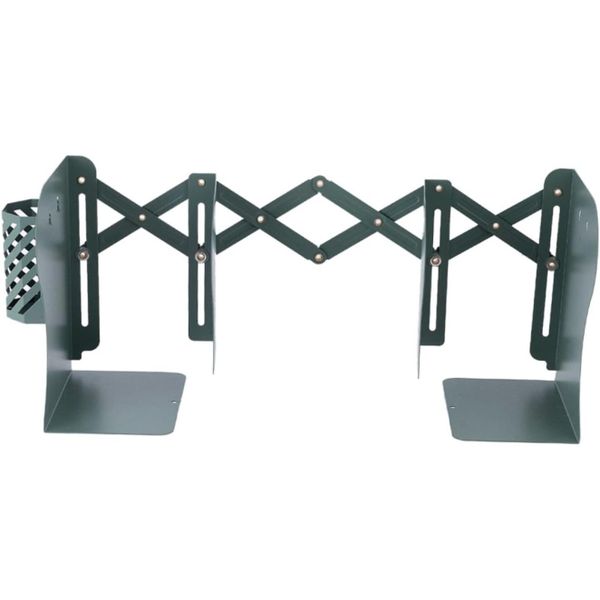 Narrow Desk Bookshelf With Pen Holder Stand Tabletop