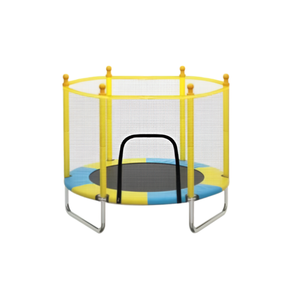 1.4m Kids Trampoline with Safety Net and U-Shaped Legs for Stability