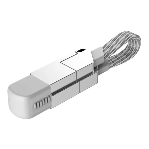6In1 Multifunctional Fast Charging Cable Keychain Pd A