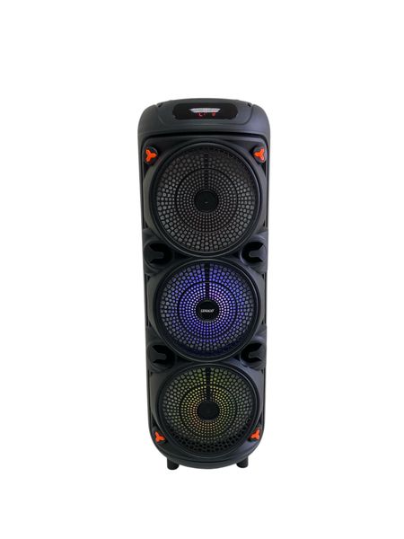 Lexuco 8" Triple Bluetooth Speaker (Lspk-A128)